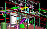 3D Model of New Plant Process